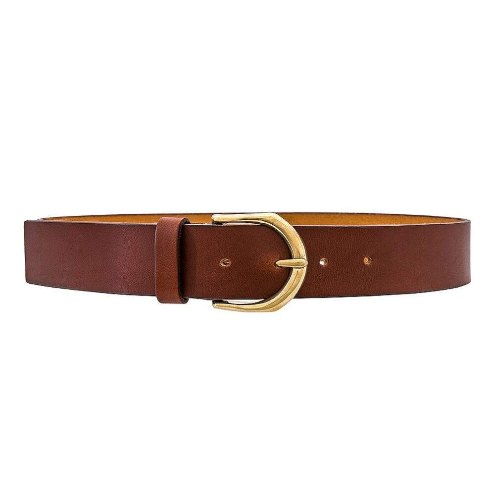 Janessa Leone Classic Cognac Cato Belt Size S/M